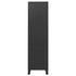 Lady Jillian -  Industrial Wardrobe Black 90x50x180 cm Metal